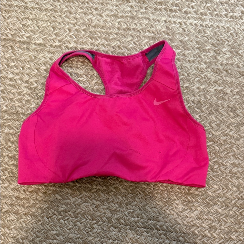 Nike Women's Vibrant Pink Sports Bra